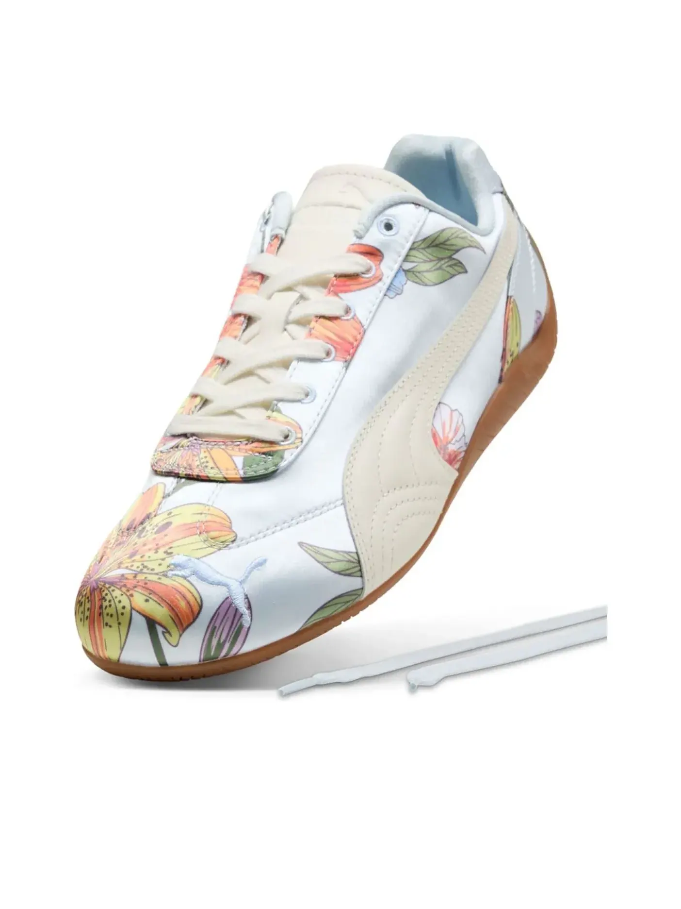 Кроссовки PUMA Speedcat Silk 'Warm White Icy Blue' — изображение 3 из 6, синий