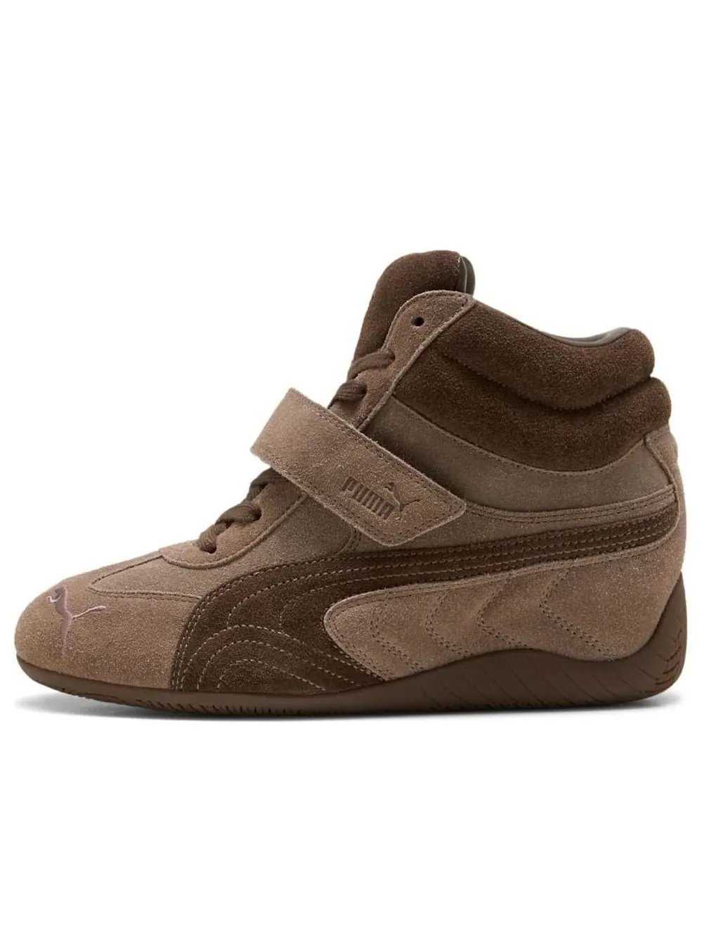 Кроссовки PUMA Speedcat Mid Wedge 'Brown' — изображение 1 из 7, коричневый