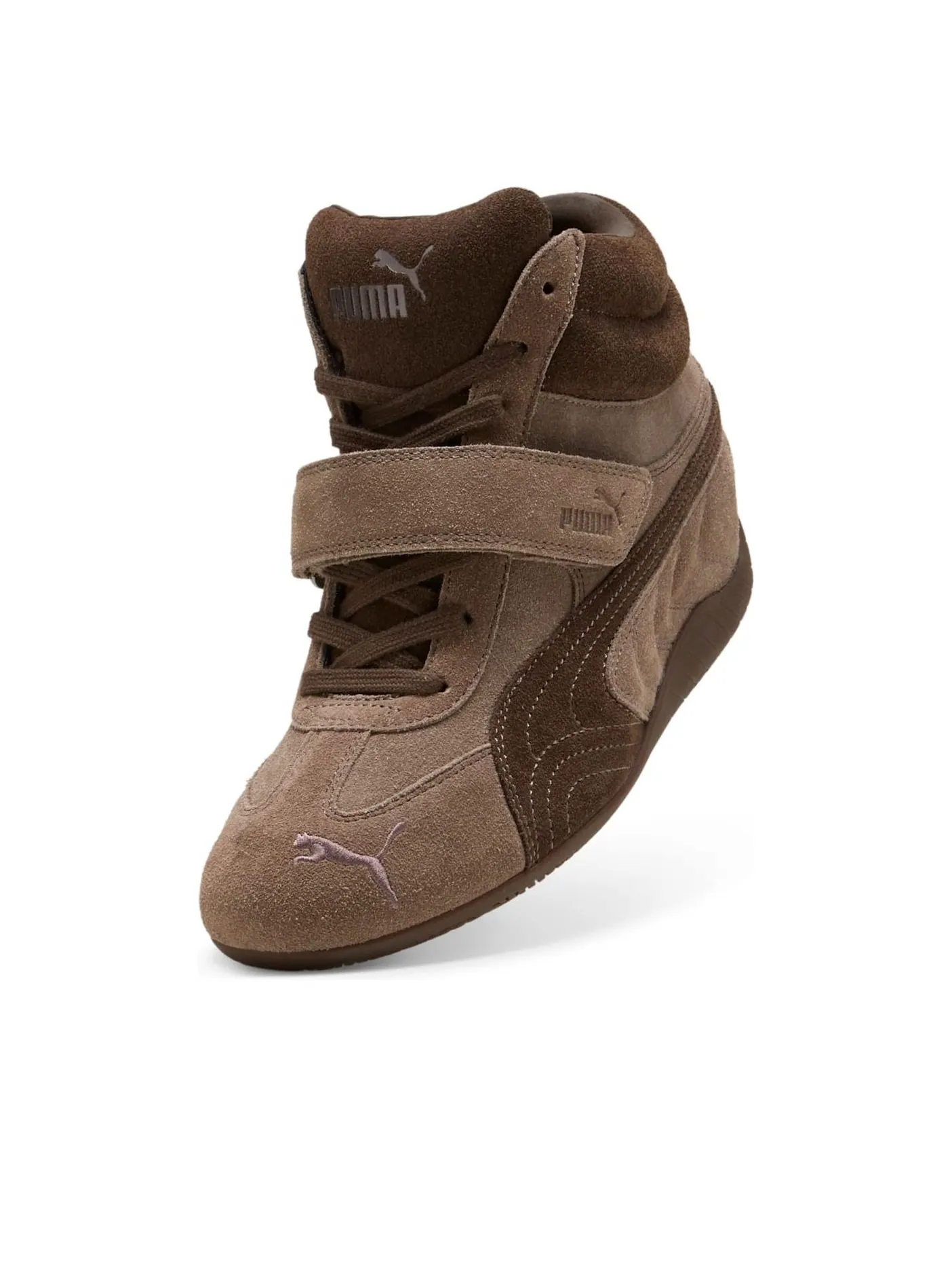 Кроссовки PUMA Speedcat Mid Wedge 'Brown' — изображение 5 из 7, коричневый