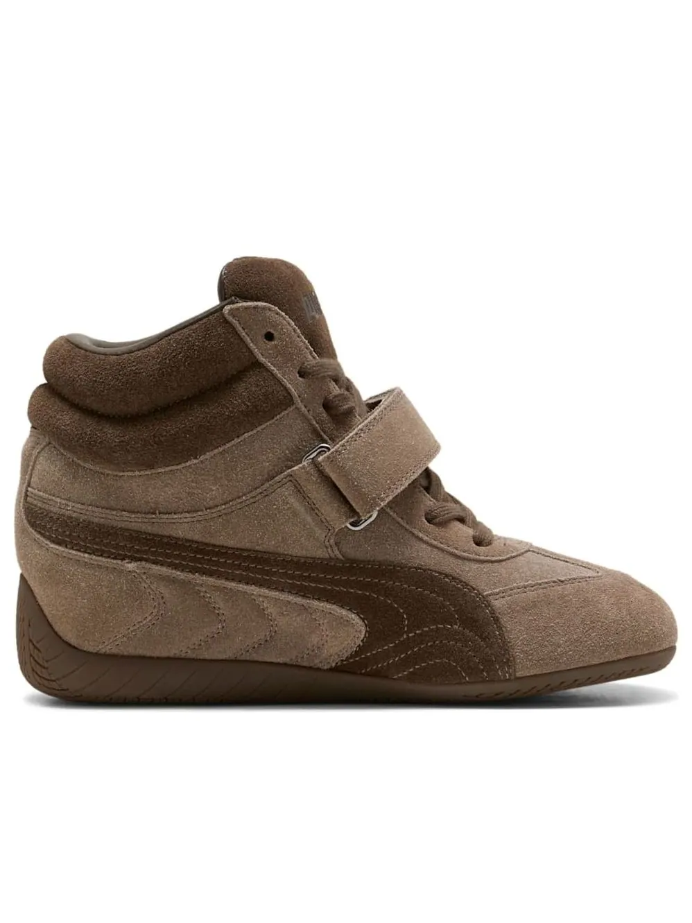 Кроссовки PUMA Speedcat Mid Wedge 'Brown' — изображение 6 из 7, коричневый