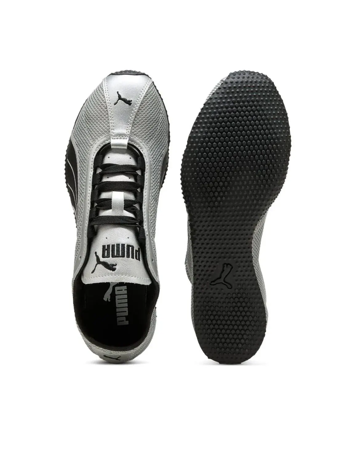 Кроссовки PUMA H-Street Chrome 'Silver Black' 408064-05 — изображение 5 из 6, серебряный