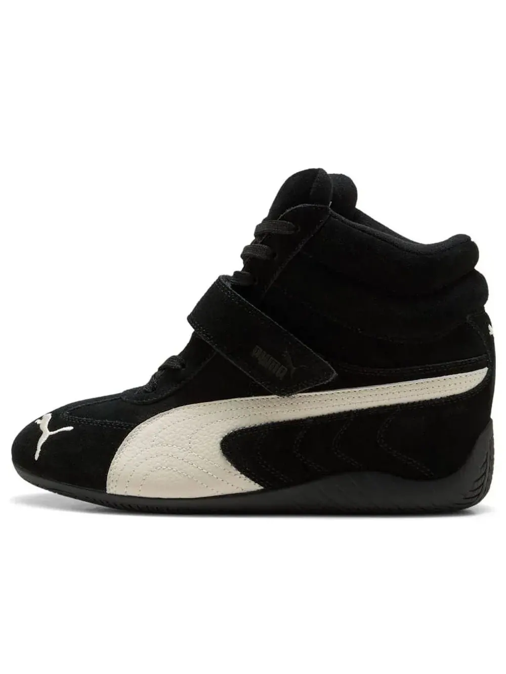 (WMNS) Кроссовки PUMA Speedcat Wedge 'Black' — изображение 1 из 6, черный