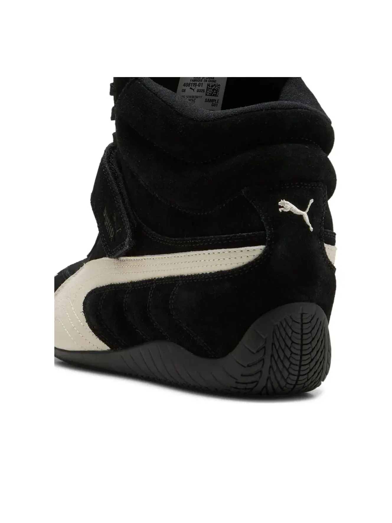 (WMNS) Кроссовки PUMA Speedcat Wedge 'Black' — изображение 4 из 6, черный