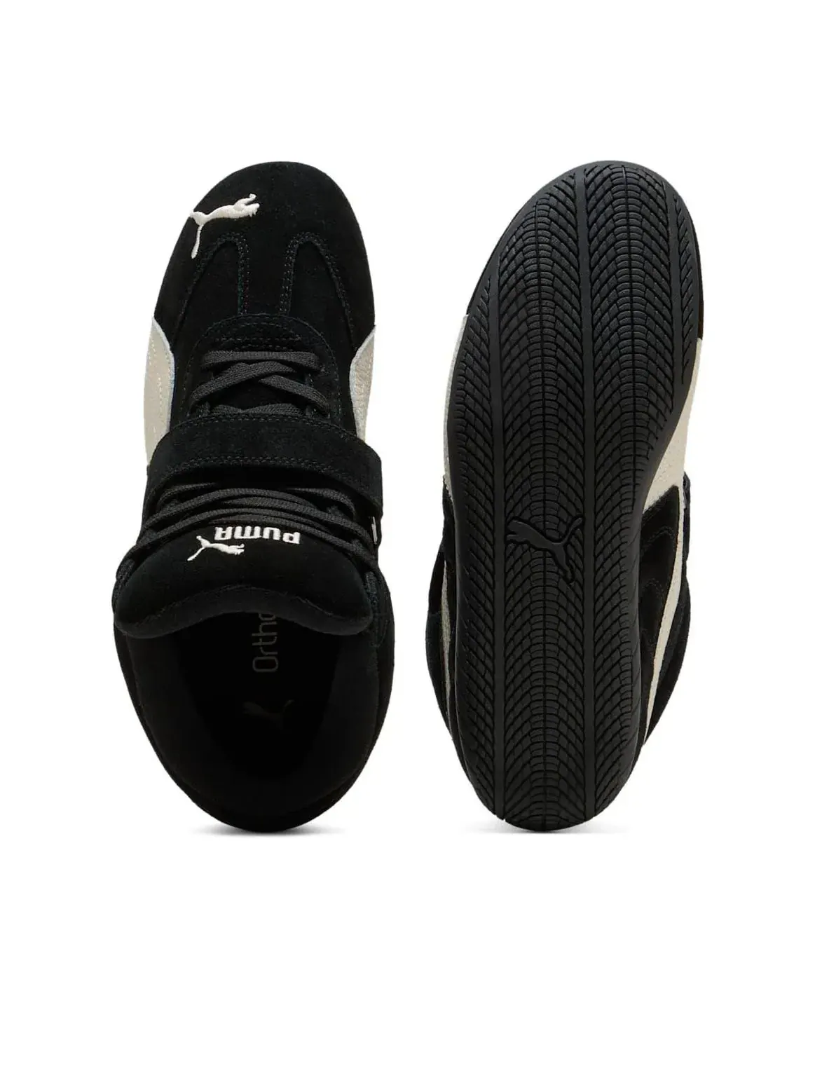 (WMNS) Кроссовки PUMA Speedcat Wedge 'Black' — изображение 5 из 6, черный