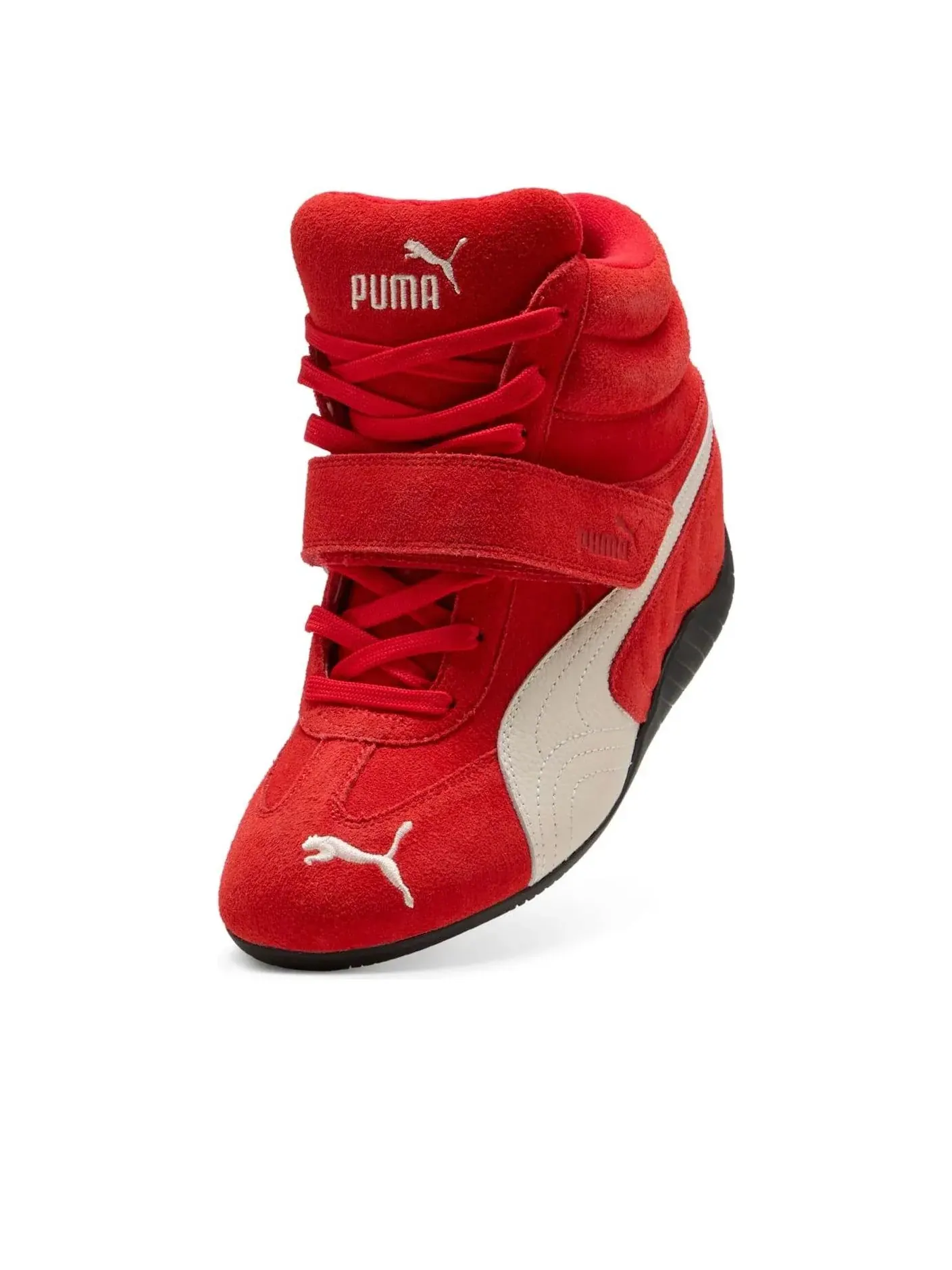 (WMNS) Кроссовки PUMA Speedcat Wedge 'Red White' — изображение 3 из 6, красный