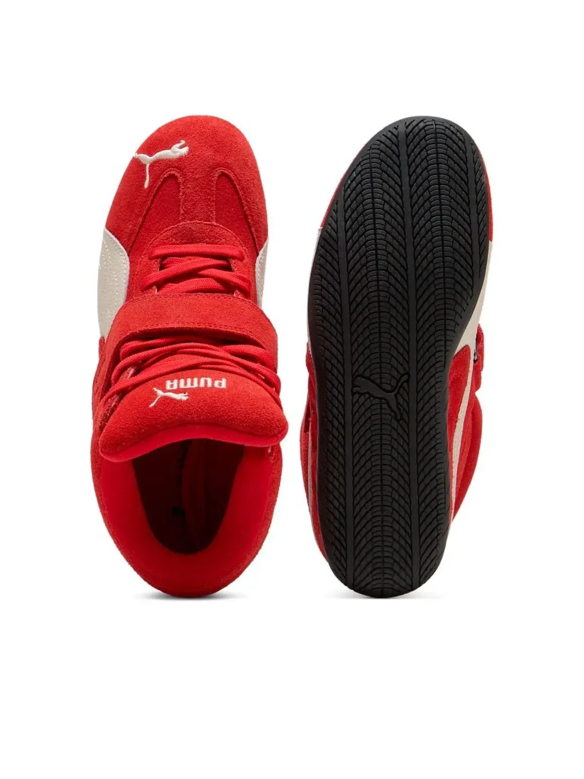 (WMNS) Кроссовки PUMA Speedcat Wedge 'Red White' — изображение 5 из 6, красный