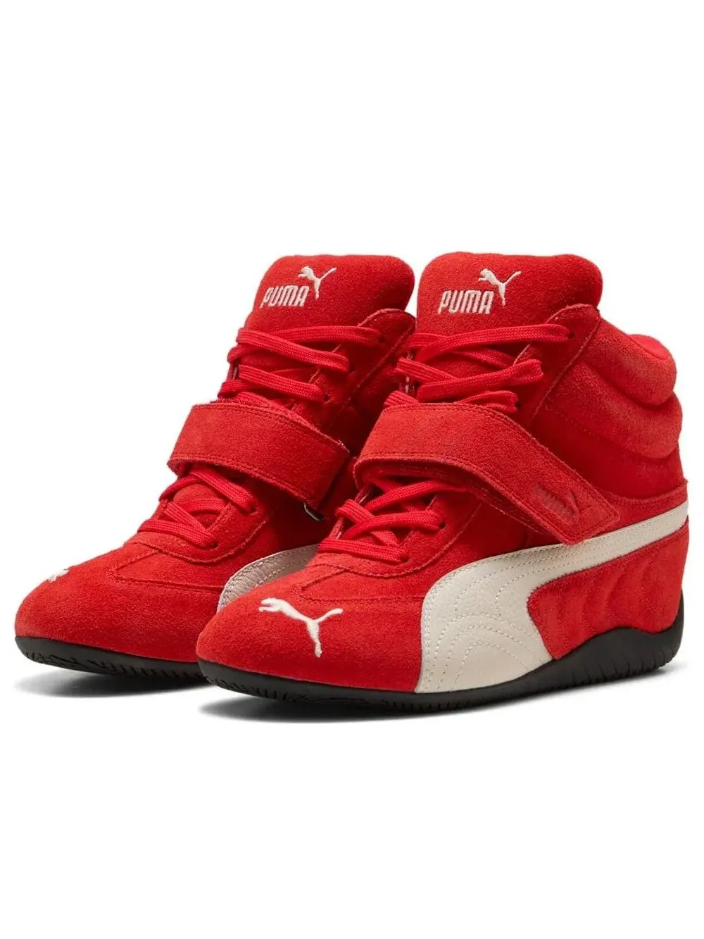 (WMNS) Кроссовки PUMA Speedcat Wedge 'Red White' — изображение 6 из 6, красный