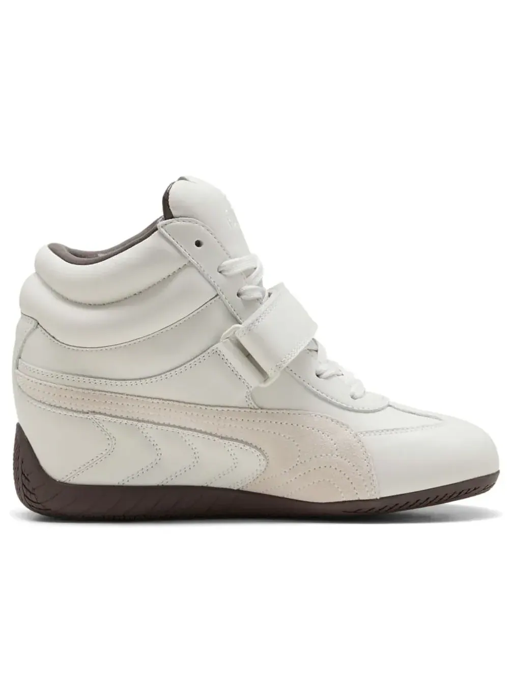 (WMNS) Кроссовки PUMA Speedcat Wedge 'Vapor Gray White' — изображение 2 из 6, белый