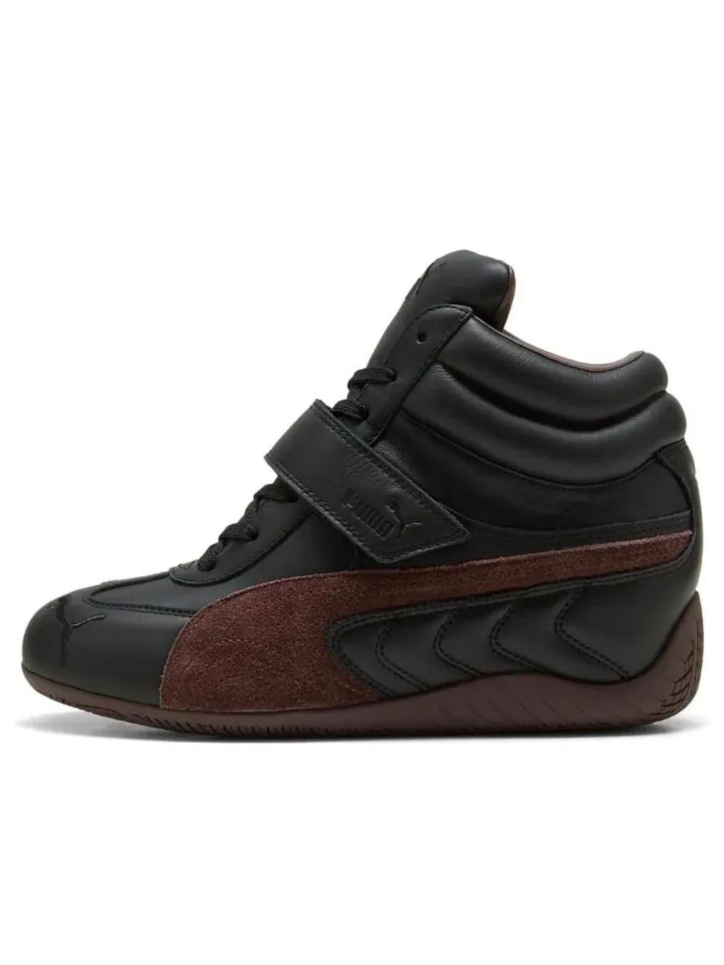 (WMNS) Кроссовки PUMA Speedcat Wedge 'Black Brown' — изображение 1 из 6, черный