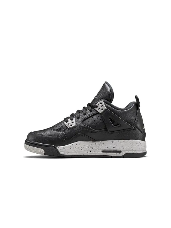 Кроссовки 4 ретро Air Jordan — изображение 2 из 4, черный/серый-черный