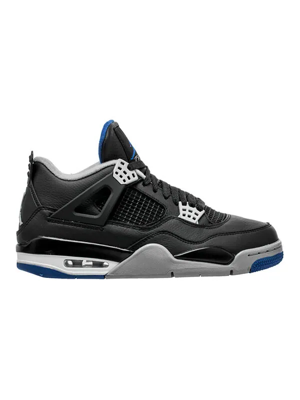 Кроссовки 4 ретро Air Jordan — изображение 2 из 4, черный//белый