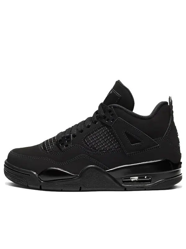 Кроссовки 4 ретро Air Jordan — изображение 1 из 4, черный/черный