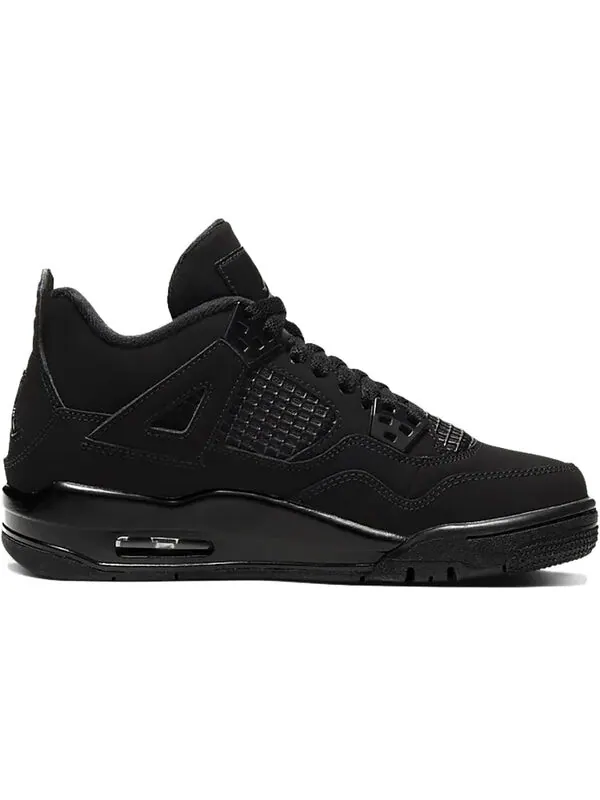 Кроссовки 4 ретро Air Jordan — изображение 2 из 4, черный/черный