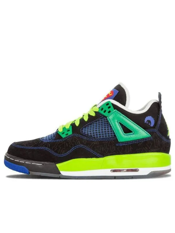 Кроссовки 4 ретро Air Jordan — изображение 1 из 4, черный/черный