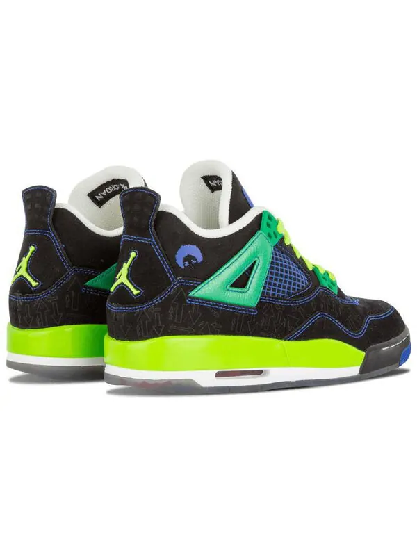 Кроссовки 4 ретро Air Jordan — изображение 3 из 4, черный/черный