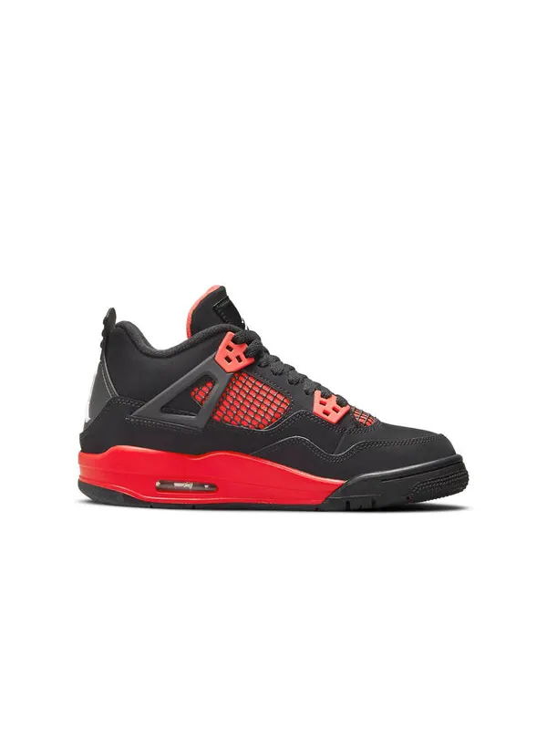 Кроссовки 4 ретро Air Jordan — изображение 2 из 4, черный/белый/красный