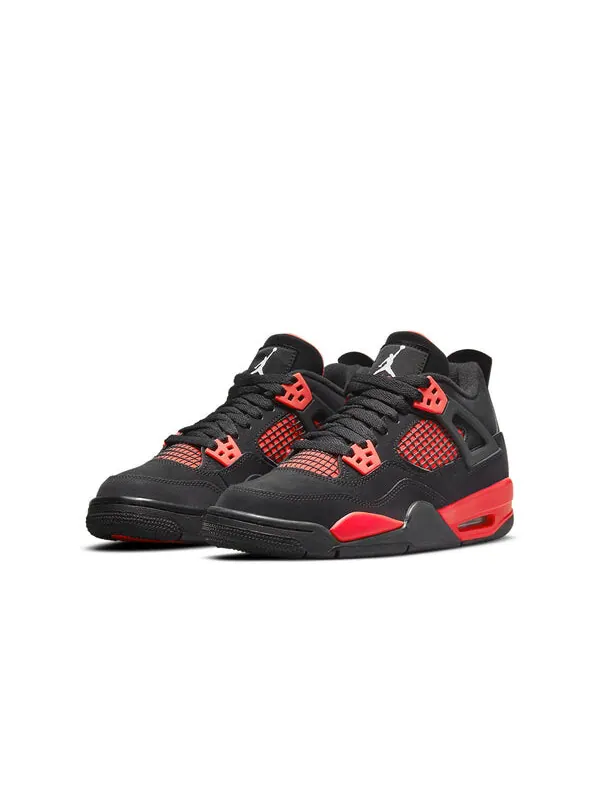 Кроссовки 4 ретро Air Jordan — изображение 3 из 4, черный/белый/красный
