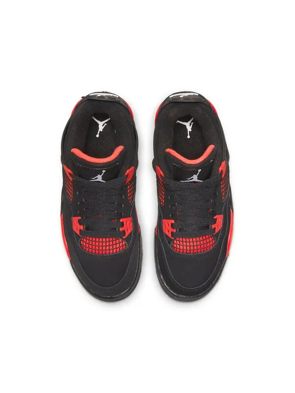 Кроссовки 4 ретро Air Jordan — изображение 4 из 4, черный/белый/красный