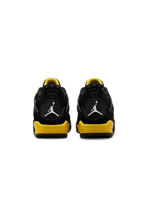 Кроссовки 4 retro 'thunder' Air Jordan — изображение 4 из 4, черный/желтый