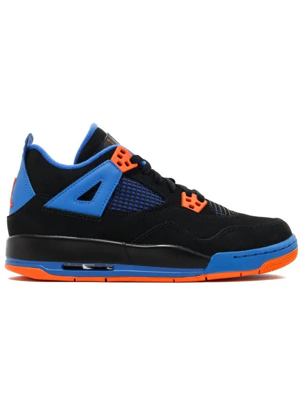 Кроссовки 4 retro 'cavs' Air Jordan — изображение 2 из 4, черный/оранжевый