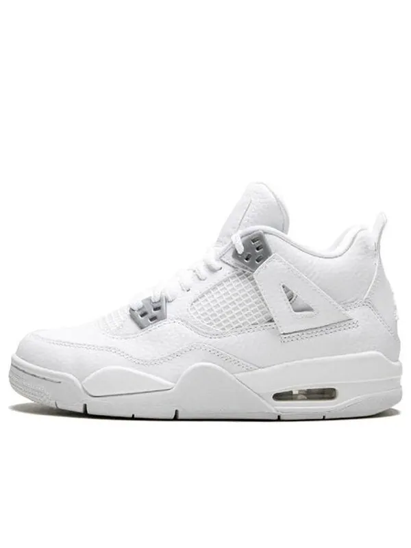 Кроссовки 4 ретро Air Jordan — изображение 1 из 4, белый/металлик-белый