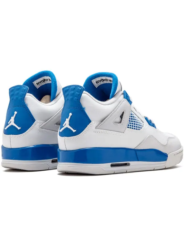 Кроссовки 4 ретро Air Jordan — изображение 4 из 4, белый/синий-серый