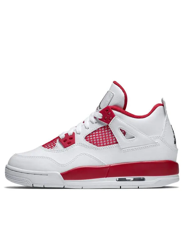 Кроссовки 4 ретро Air Jordan — изображение 1 из 4, белый/черный-красный
