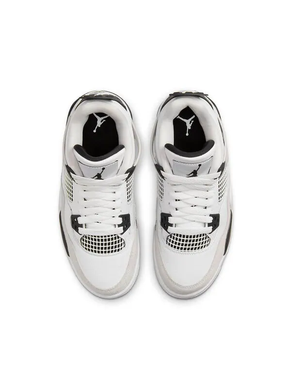 Кроссовки 4 ретро Air Jordan — изображение 3 из 4, белый/черный/серый