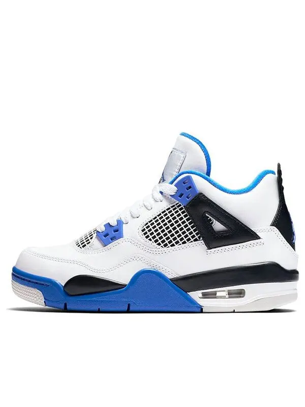 Кроссовки 4 ретро Air Jordan — изображение 1 из 4, белый/синий/черный