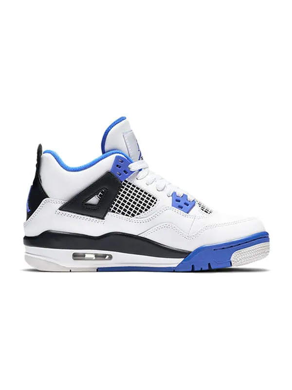 Кроссовки 4 ретро Air Jordan — изображение 2 из 4, белый/синий/черный