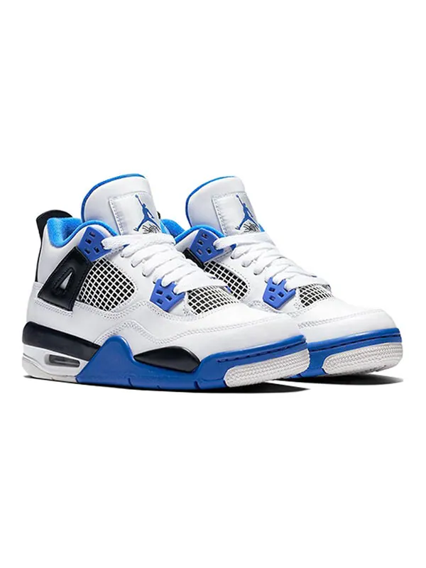 Кроссовки 4 ретро Air Jordan — изображение 3 из 4, белый/синий/черный