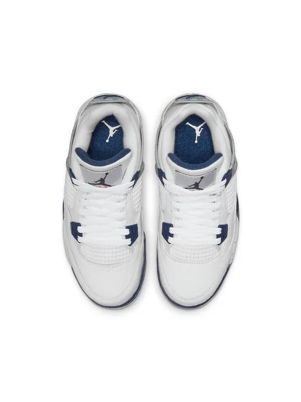 Кроссовки 4 ретро Air Jordan — изображение 4 из 4, белый/синий