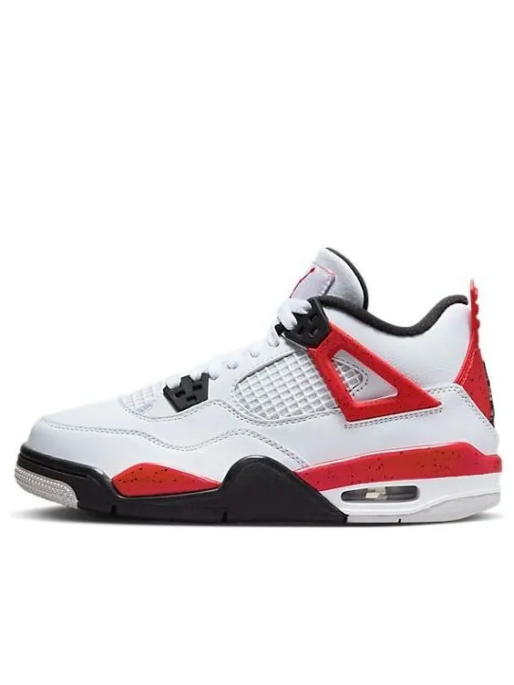 Кроссовки (GS) Air Jordan 4 Retro 'Red Cement' — изображение 1 из 4