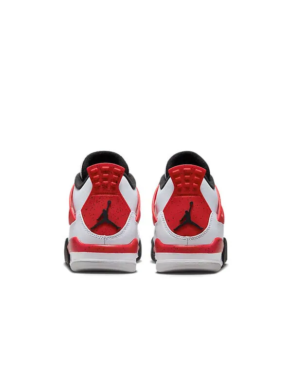 Кроссовки (GS) Air Jordan 4 Retro 'Red Cement' — изображение 4 из 4