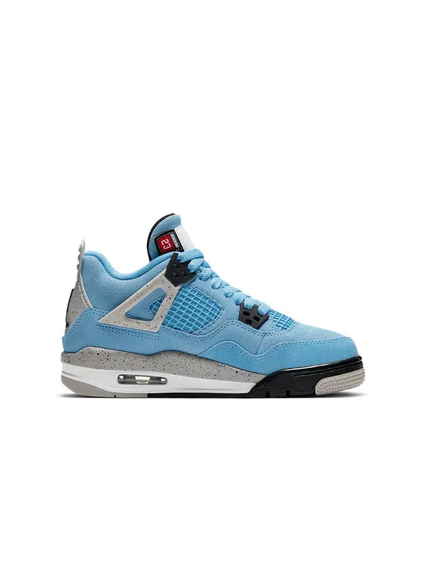 Кроссовки 4 ретро Air Jordan — изображение 2 из 4, синий/серый/белый/черный