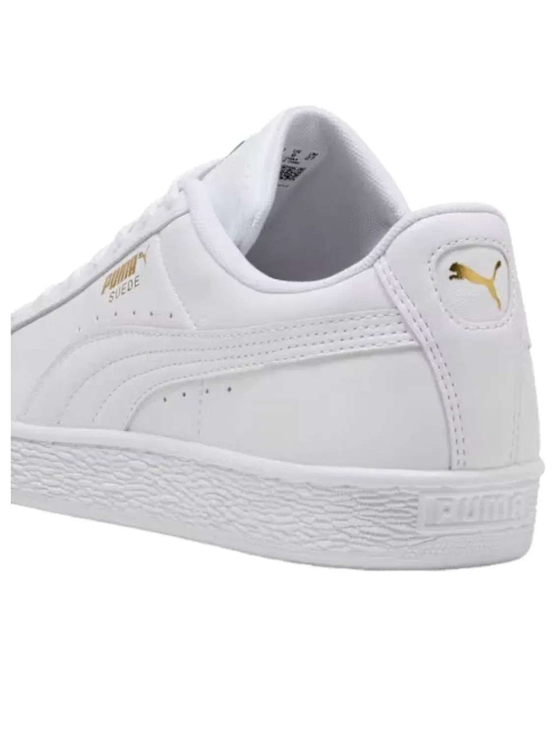 Мужские кроссовки с замшевым верхом PUMA Suede White Archive Green — изображение 5 из 5, белый