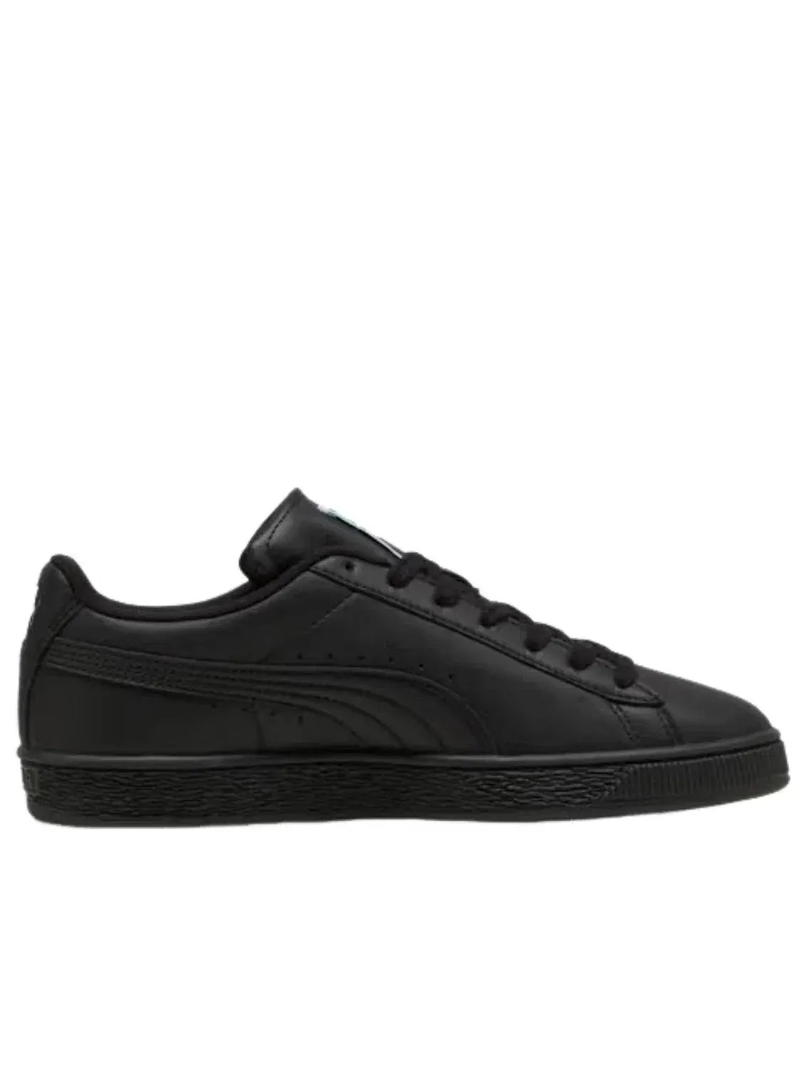 Мужские кроссовки из замши Puma Suede Black Archive Green — изображение 4 из 5, черный