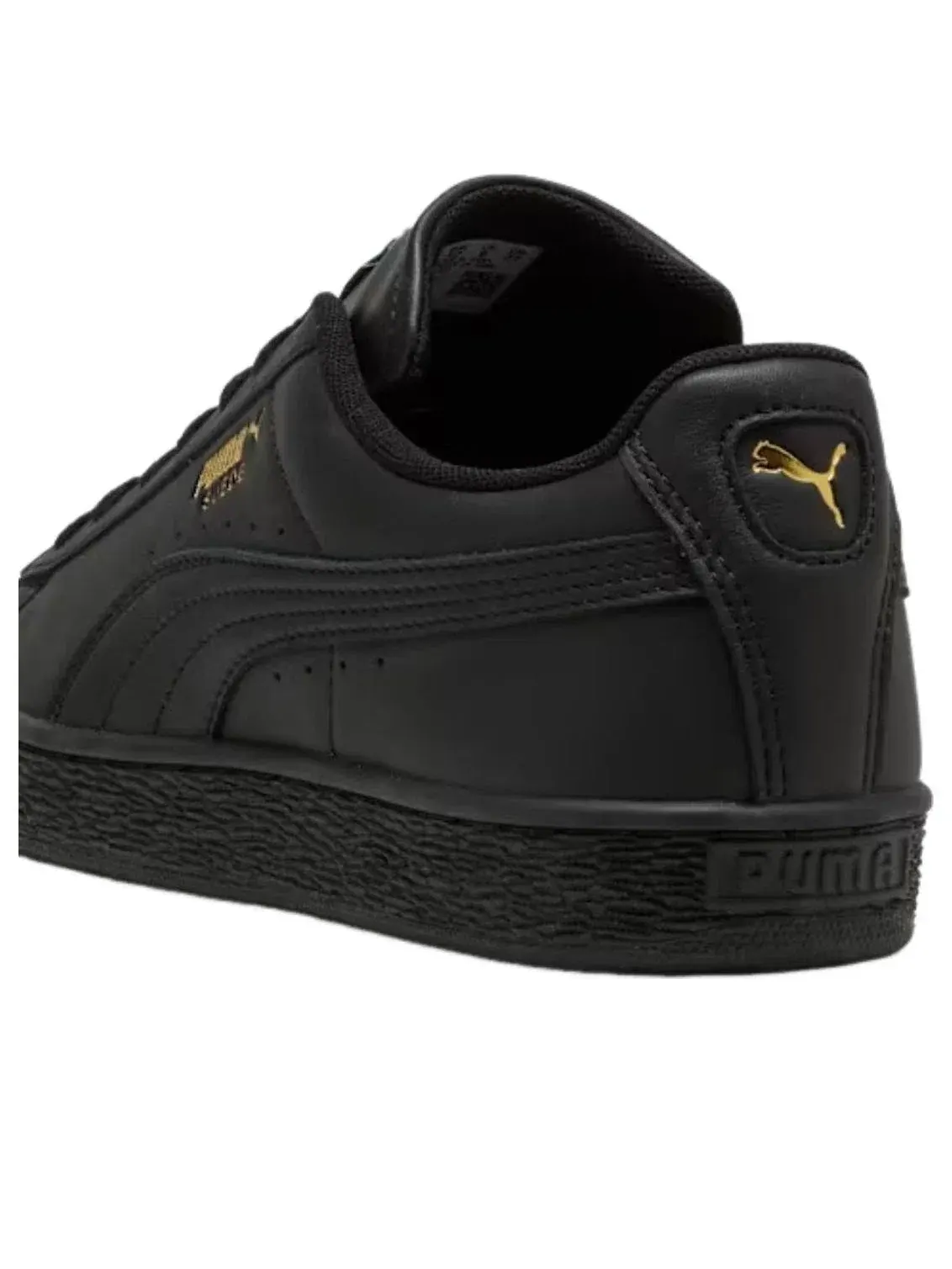 Мужские кроссовки из замши Puma Suede Black Archive Green — изображение 5 из 5, черный