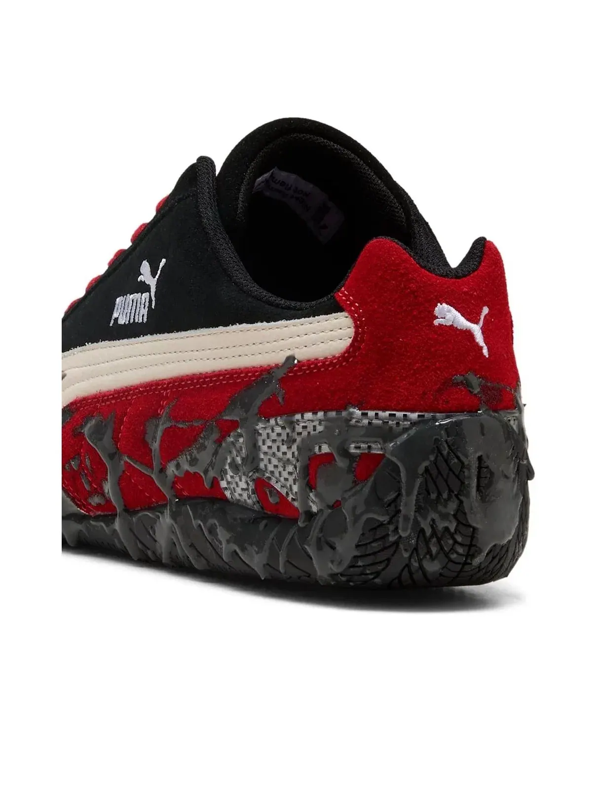 Мужские кроссовки с замшевым верхом PUMA x A$AP Rocky Speedcat — изображение 4 из 6, черный