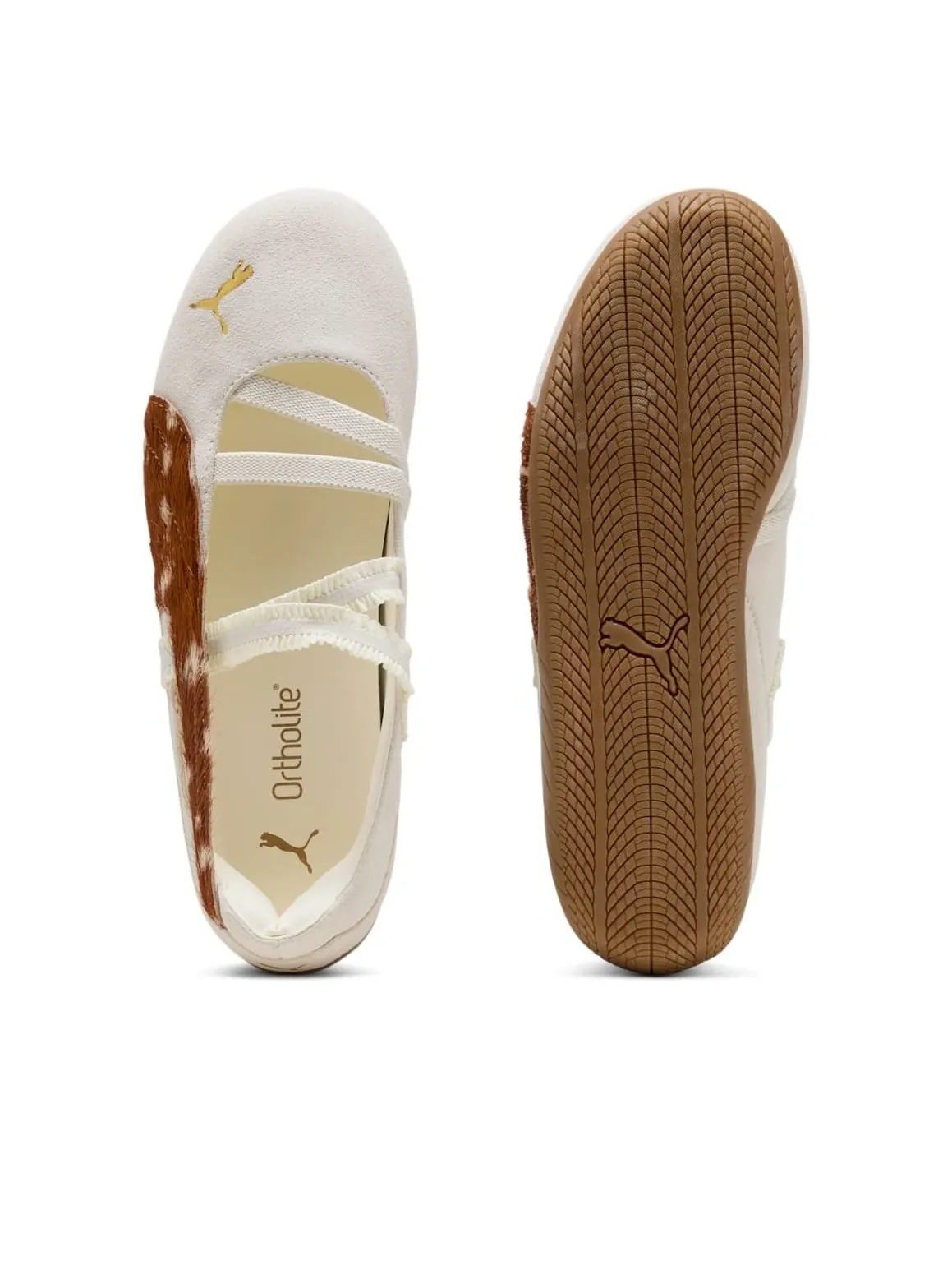 (WMNS) Puma Speedcat Ballet 'Doelette White Caramel Latte' — изображение 5 из 6, белый