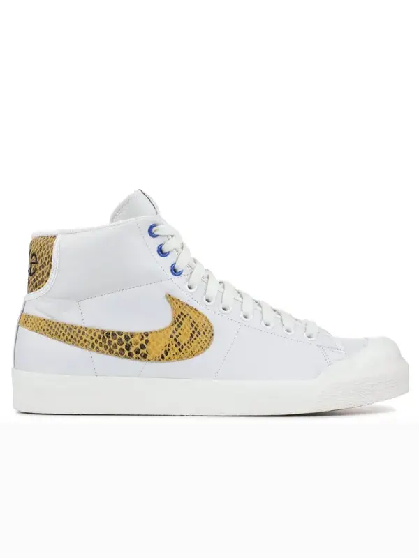 Кроссовки x stussy все корт средний Nike — изображение 2 из 4, белый