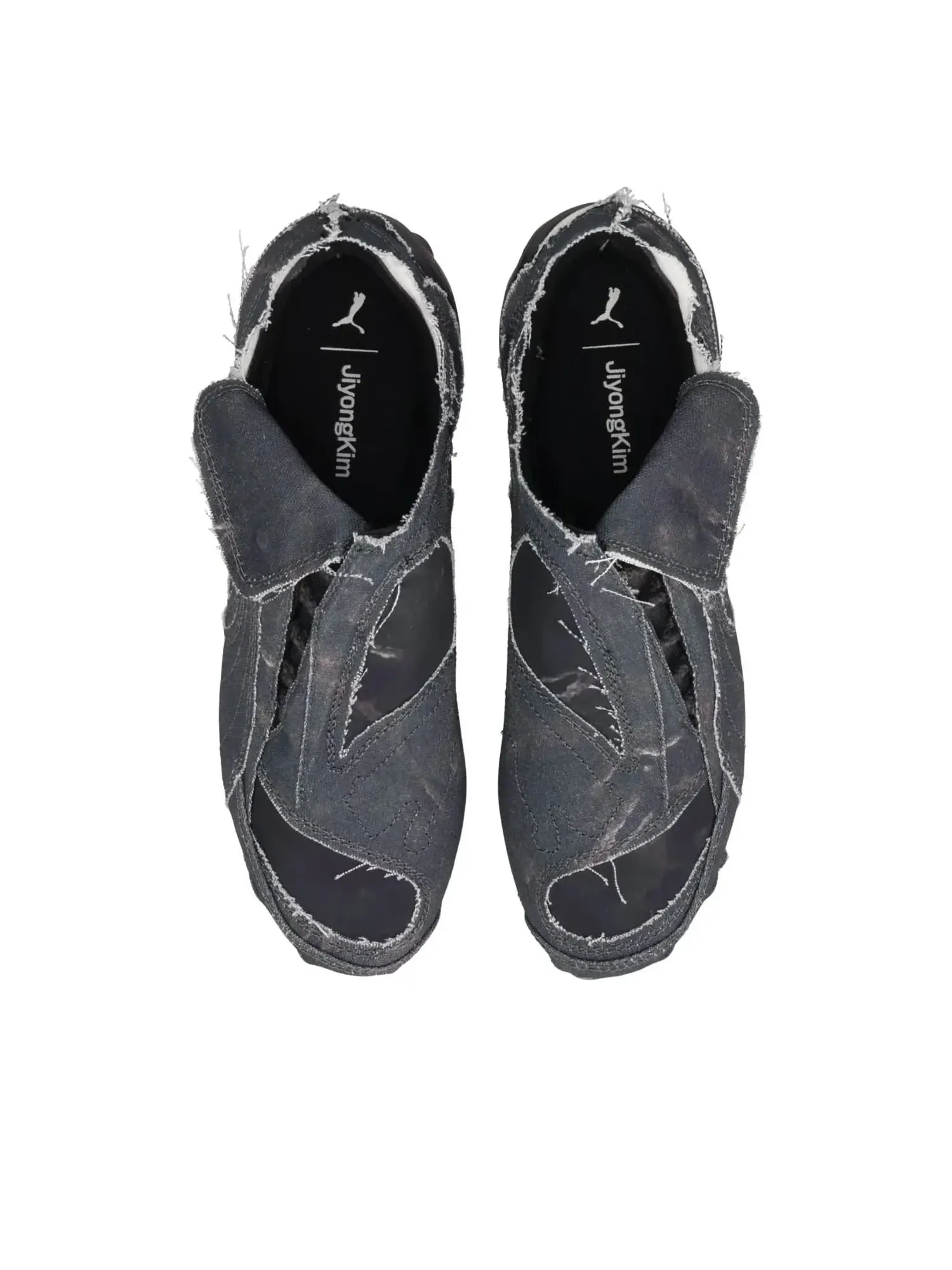 Кроссовки PUMA x Jiyong Kim V-S1 Craft 'Dark Coal Black' — изображение 3 из 6, серый