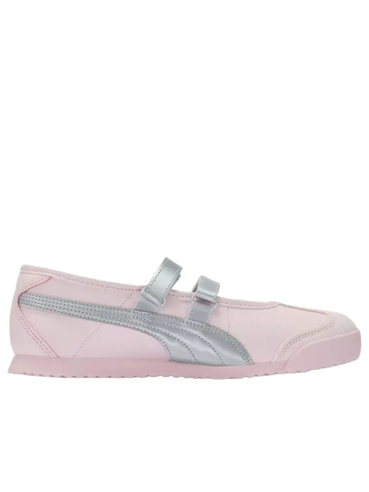 Женские кроссовки-балетки с замшевым верхом Turino Ballet PUMA — изображение 2 из 5, розовый