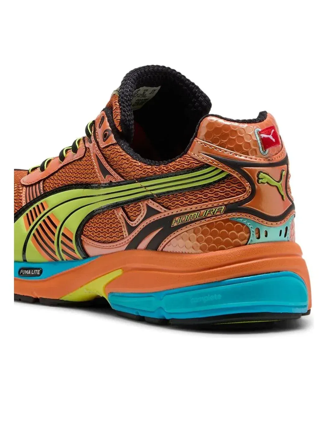 Кроссовки PUMA Homura OG+ 'Heat Fire Electric Lime' 409125-01 — изображение 4 из 6, красный