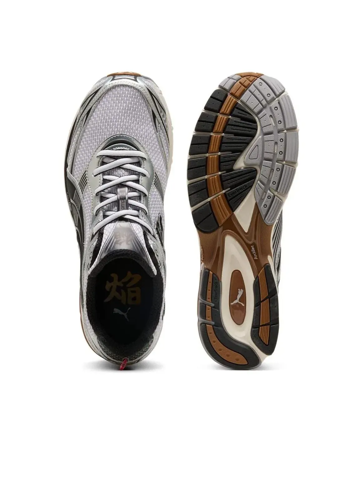 Мужские кроссовки с шнуровкой Homura OG+ PUMA — изображение 5 из 6, серебряный
