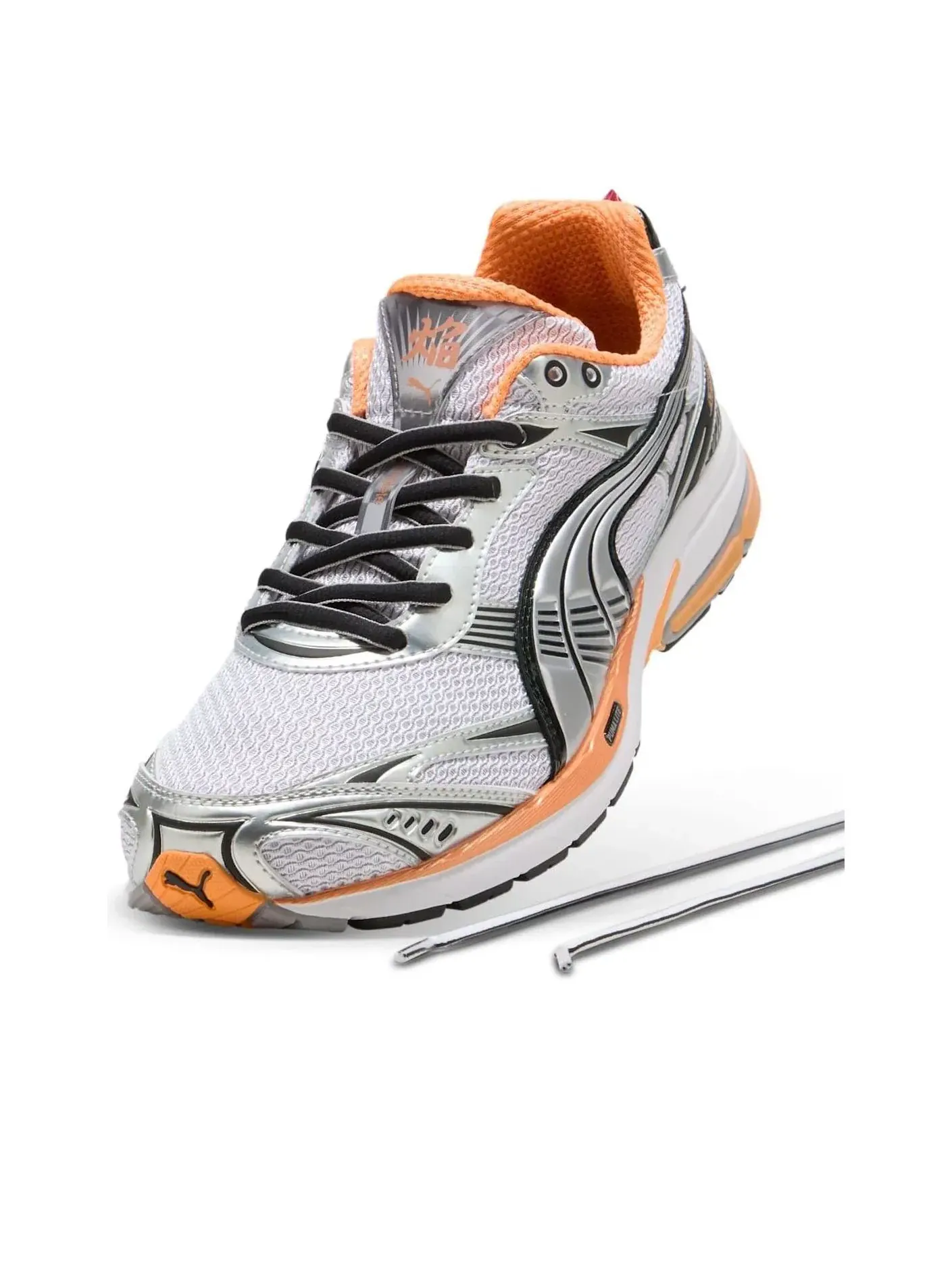 Кроссовки PUMA Homura Og+ 'Matte Silver Heat Fire' 409125-04 — изображение 3 из 6, серебряный