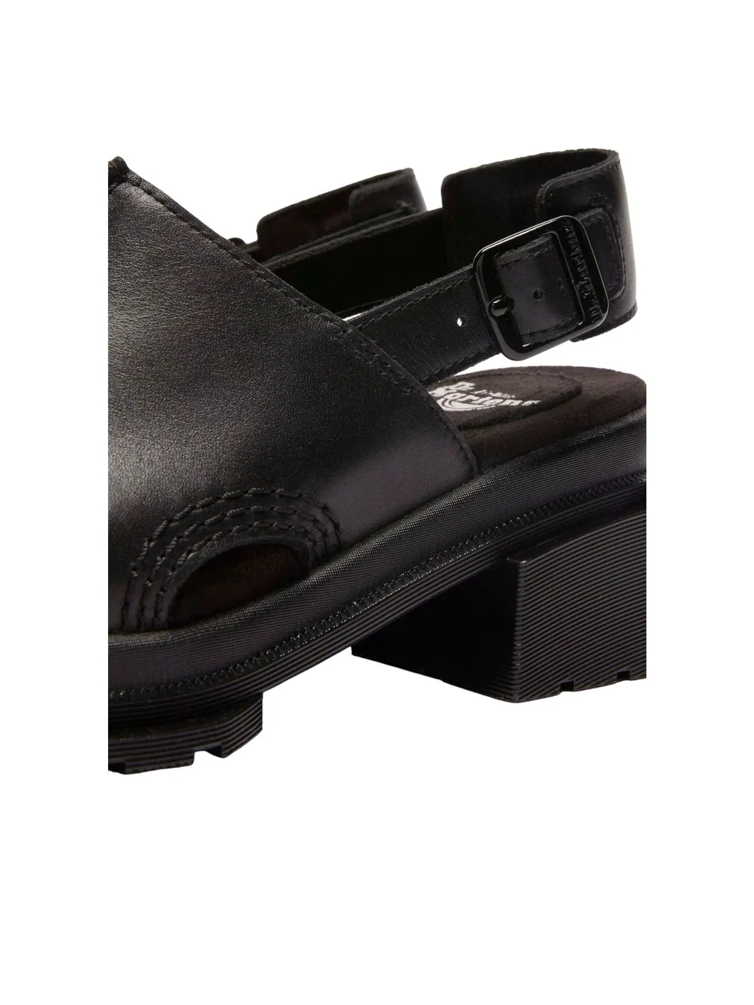 Мюли Dr. Martens Maybole Mules, кожаные, на платформе — изображение 5 из 5, черный