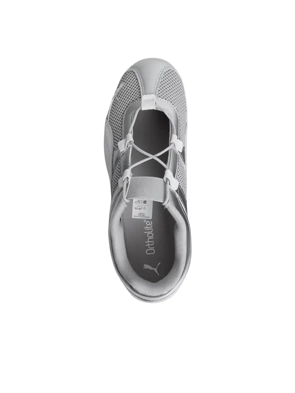 Женские кроссовки с металлическим эффектом Speedcat Go PUMA — изображение 4 из 5, серебряный
