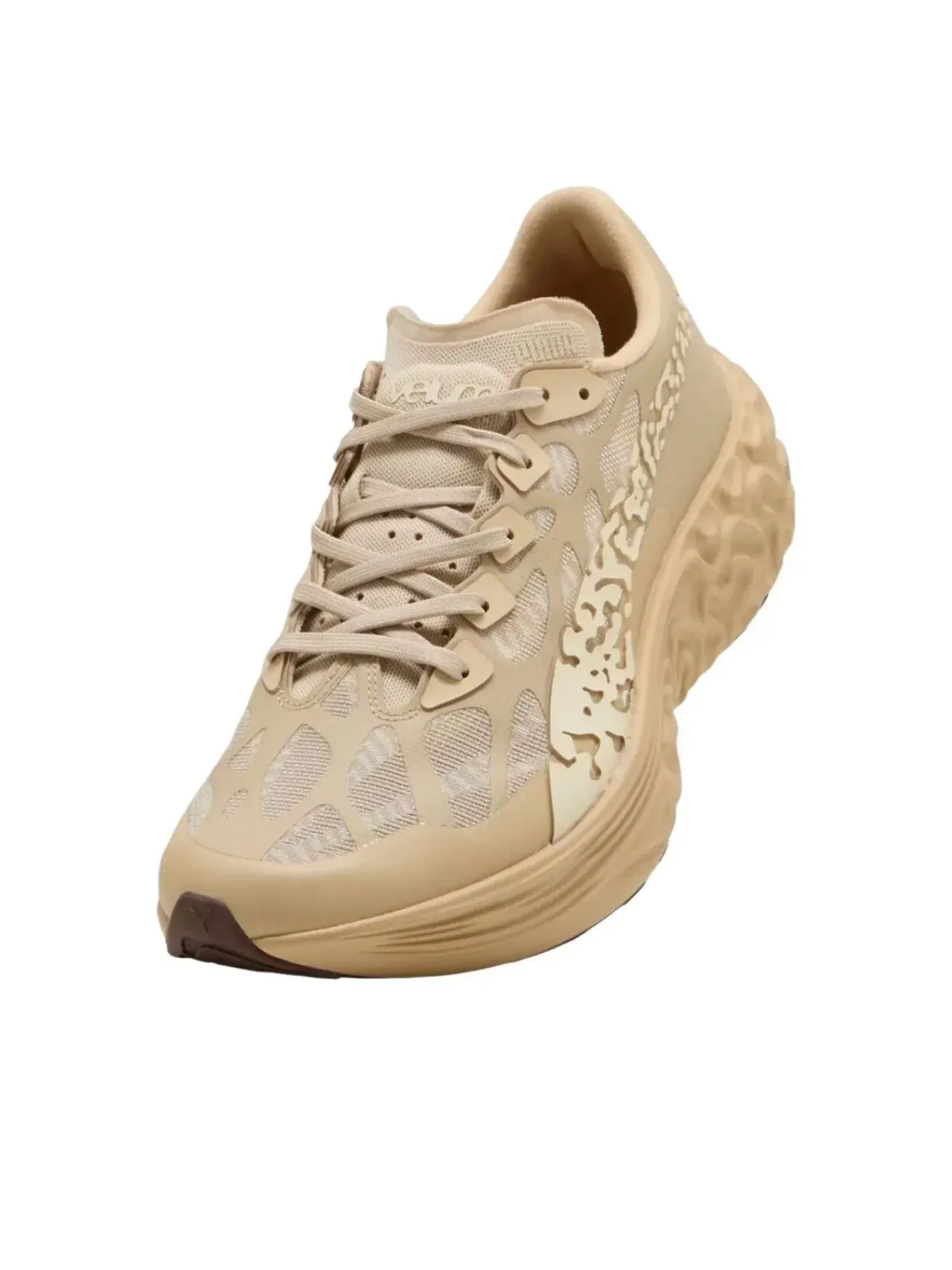 Мужские кроссовки для бега с шнуровкой Salehe Bembury Collaboration PUMA — изображение 3 из 5, бежевый