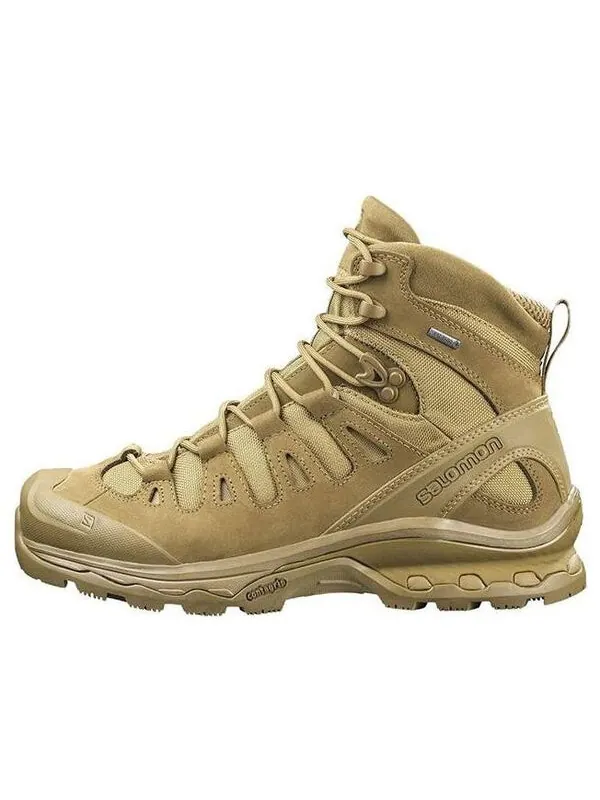 Кроссовки quest 4d gore-tex forces 2 'sand yellow' 409434 Salomon — изображение 1 из 4, песочный желтый